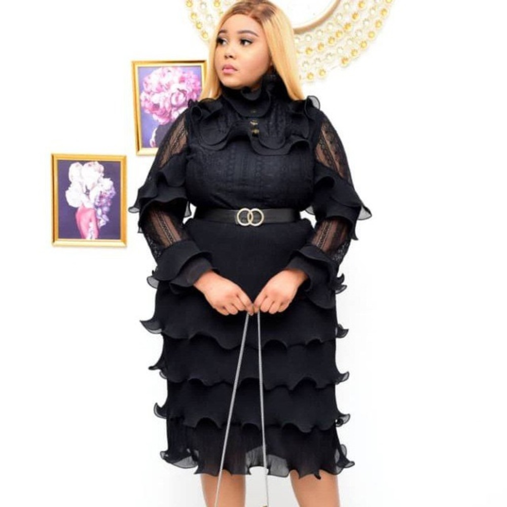 COPY - Black Midi Dress